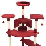 drapak-dla-kotow-deluxe-czerwono-bialy-103x77x203cm-rodzaj-drapak-wysoki