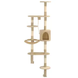 drapak-nascienny-dla-kotow-194-cm-bezowy