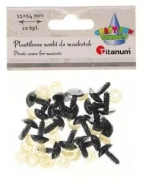 nosy-do-maskotek-plastikowe-trojkatne-20szt