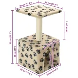 drapak-pluszowy-bezowy-30x30x55cm-kod-producenta-z-170540