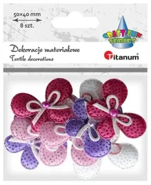 ozdoba-materialowa-kokardki-mix-8szt