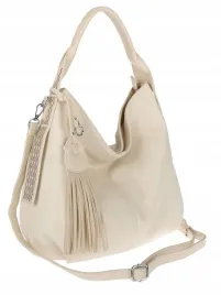 torebka-damska-worek-shopper-a4-pojemna-na-ramie-z-fredzlami-mc748-bezowa