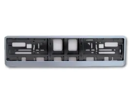 ramka-pod-tablice-rejestracyjna-silver-srebrna-mat