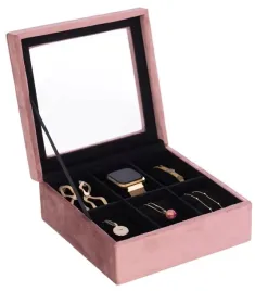 organizer-na-bizuterie-zegarki-drobiazgi-pudelko-szkatulka-obicie-welur