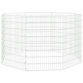 kojec-dla-zwierzat-8-paneli-54x80-cm-galwanizowane-zelazo