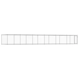 klatka-dla-psa-z-drzwiami-szara-12x2x15-m-stal