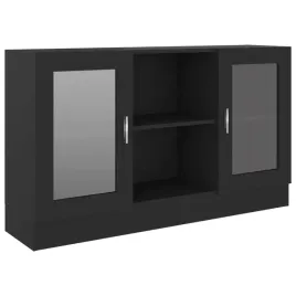 witryna-czarna-120-x-305-x-70-cm-plyta-wiorowa