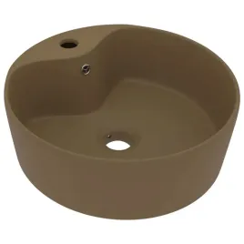 umywalka-z-przelewem-kremowa-matowa-36x13-cm-ceramiczna