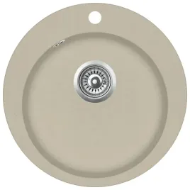 granitowy-zlewozmywak-jednokomorowy-okragly-bezowy