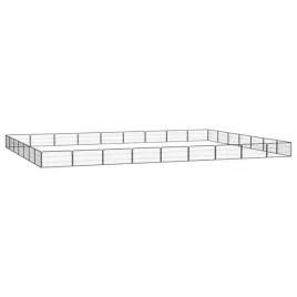 kojec-dla-psa-32-panele-czarny-100x50-cm-stal