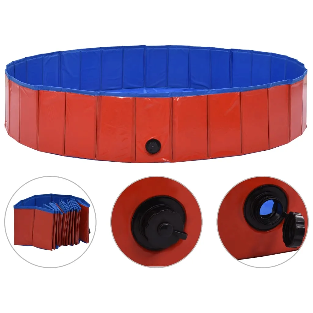 basen-dla-psa-czerwony-pvc-160x30-cm