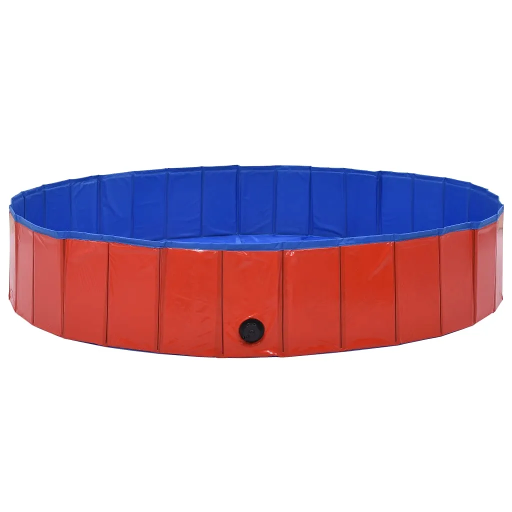 basen-dla-psa-czerwony-pvc-160x30-cm