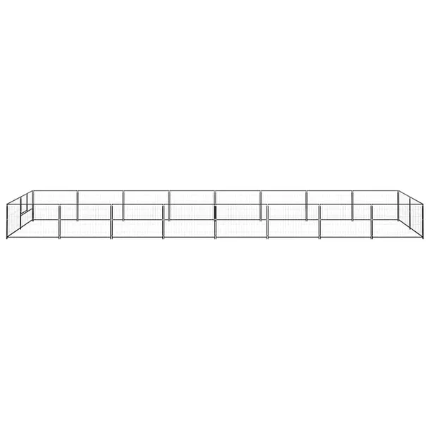 kojec-dla-psa-czarny-16-m-stalowy-dlugosc-800-cm