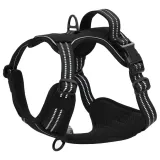 szelki-dla-psa-regulowane-czarne-xl-stan-nowy-kolor-czarny