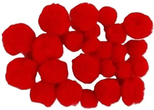 pompony-akrylowe-04-czerwone-mix-rozmiarow