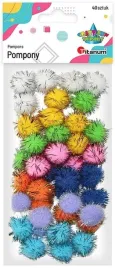 pompony-brokatowe-20mm-mix-40szt