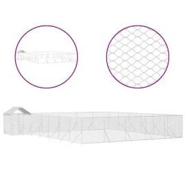 kojec-dla-psa-z-dachem-srebrny12x12x25m-stal-galwanizowana