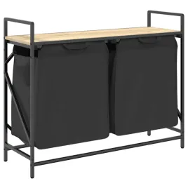 kosz-na-pranie-2-przegrody-z-polka-dab-sonoma