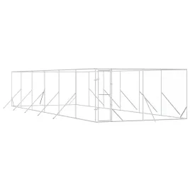 klatka-dla-psa-4x12x2m-srebrna