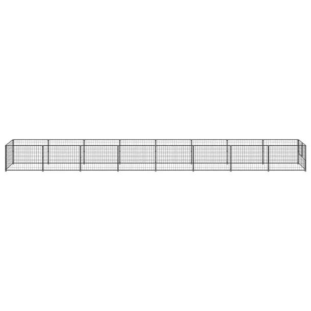 kojec-dla-psa-czarny-8-m-stalowy-szerokosc-100-cm