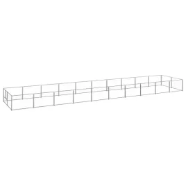 kojec-dla-psow-100x200x70-cm-srebrny-stal