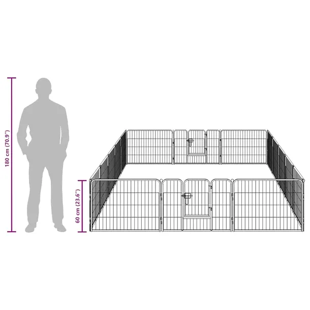 kojec-dla-psow-80x60-czarny-marka-inna