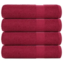reczniki-kapielowe-frogn-4-szt-bordowy-70x140-cm-360-g-m