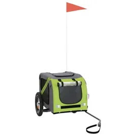 przyczepka-rowerowa-dla-zwierzat-zielono-szara-124x53x53-cm