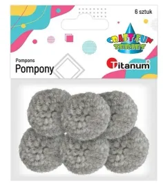 pompony-wloczkowe-3cm-jasnoszare-6szt