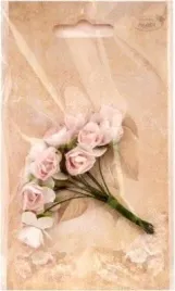 rozyczki-papierowe-12szt-jasnorozowe