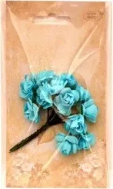 rozyczki-papierowe-12szt-niebieskie