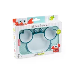 talerz-krab-premium-turkusowo-bialy