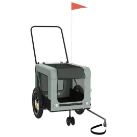 przyczepka-rowerowa-dla-zwierzat-135x685x735cm-szaro-czarna