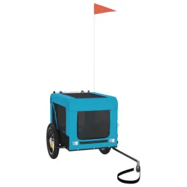 przyczepka-rowerowa-dla-zwierzat-545x120x53-cm-niebiesko-czarna