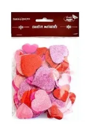 serca-brokatowe-czerwono-rozowe-88szt