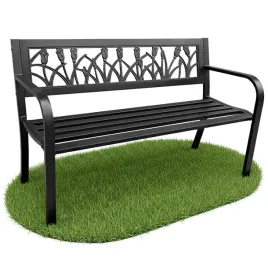 lawka-ogrodowa-z-oparciem-lissa-metal-124-x-50-cm-nogi-stalowe-czarna