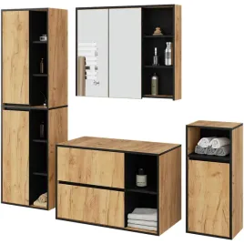 zestaw-lazienkowy-pojemny-vami-4-szafki-komplet-z-otworami-dab-craft-czarny