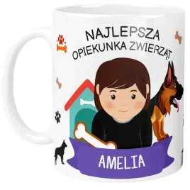 personalizowany-kubek-dla-opiekunki-zwierzat