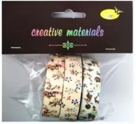 tasmy-materialowe-kwiaty-3szt