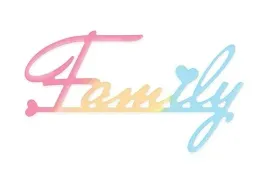 wykrojnik-napis-family