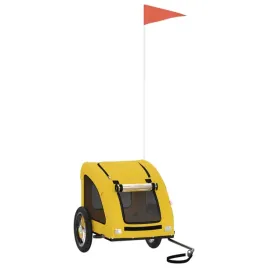 przyczepka-rowerowa-dla-zwierzat-124x53x53-cm-zolta