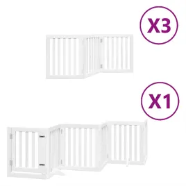 skladana-bramka-dla-psa-z-drzwiami-15-paneli-biala-750-cm