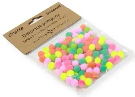 dekoracje-pompony-1cm-fluo-mix-kolorow-120szt