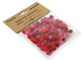 dekoracje-pompony-1cm-mix-czerwony-120szt
