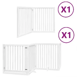 skladana-bramka-dla-psa-z-drzwiami-6-paneli-biala-480-cm