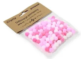 dekoracje-pompony-1cm-mix-rozowy-120szt