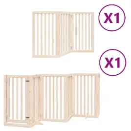 skladana-bramka-dla-psa-z-drzwiami-9-paneli-450-cm