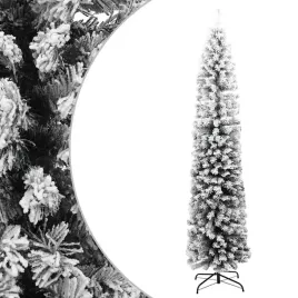 smukla-sztuczna-choinka-zielona-osniezona-240-cm-pvc