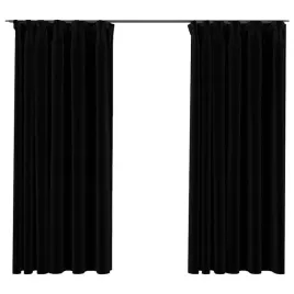 zaslony-stylizowane-na-lniane-2-szt-czarne-140x175-cm