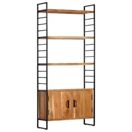 regal-na-ksiazki-4-poziomy-80x30x180-cm-lite-drewno-akacjowe
